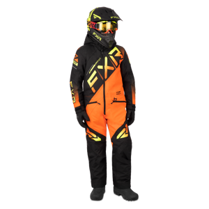 FXR CX Monosuit Barn Svart-Inferno