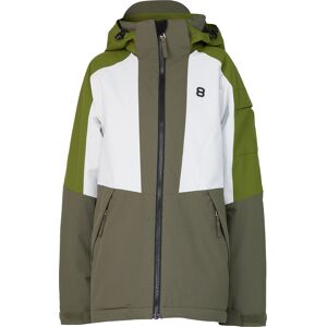 8848 Altitude Juniors' Otis Ski Jacket Army Green 130, Army Green