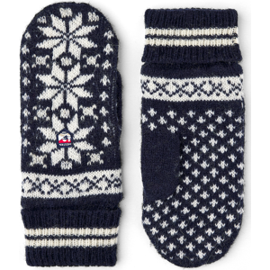 Hestra Kids' Nordic Mittens Navy/Offwhite 10-11 år, Navy/Offwhite