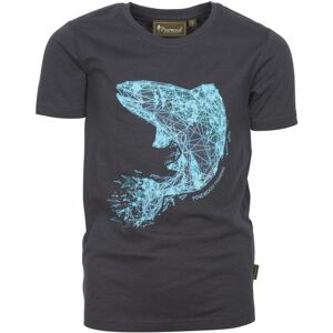 Pinewood Fish T-Shirt Barn Indigoblue (Storlek: 128)