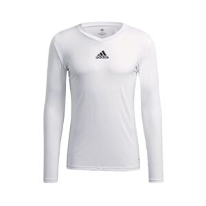 Team adidas adidas Team Base Tee LS Jr, Vit, 128