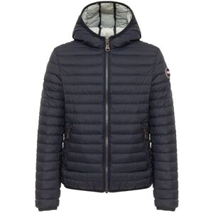 Colmar Hooded Down Jacket Junior, 10, NAVY BLUE-ICE