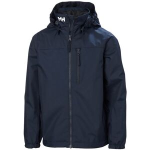 Helly Hansen Crew Hooded Jacket Junior, 164, 597 NAVY