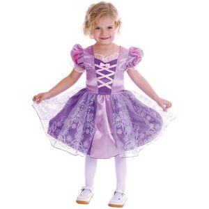 Lila Prinsessklänning Barn (2-4 år (92-104 cm))
