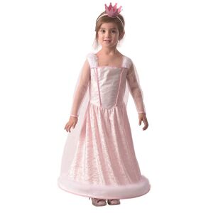 Hisabjoker Rosa Prinsessklänning Barn (2-4 år (92-104 cl))