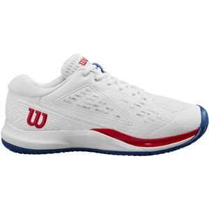 Wilson Rush Pro Ace Junior White/Deja Vu Blue/Wilson Red