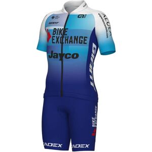 Alé TEAM BIKEEXCHANGE-JAYCO 2022 Children's Kit (cycling jersey + cycling shorts) Kids Set (2 pieces)