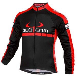 Kids cycling shirt, BOBTEAM Kids Infinity Long Sleeve Jersey, size S, Kids cycle wear