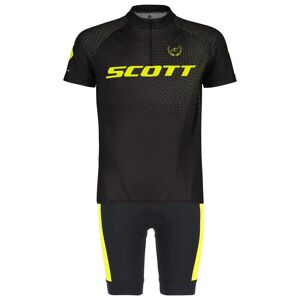 SCOTT RC Pro Children's Kit (cycling jersey + cycling shorts) Kids Set (2 pieces), Kids cycling clothing