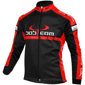 Kids cycle jacket, BOBTEAM Kids Infinity black Thermal Jacket, size XL, Kids cycle clothing