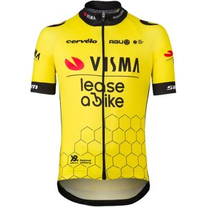 AGU TEAM VISMA-LEASE A BIKE Kids Jersey 2024 Short Sleeve Jersey, size S