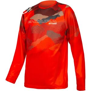 ENDURA MT500JR Kids Long Sleeve Bike Shirt Long Sleeve Jersey, size M