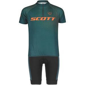 SCOTT RC Pro Children's Kit (cycling jersey + cycling shorts) Kids Set (2 pieces), Kids cycling clothing