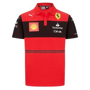 Puma 2022 Ferrari Team Polo Shirt (Red) - Kids - XL Boys - 32-34" Chest Unisex