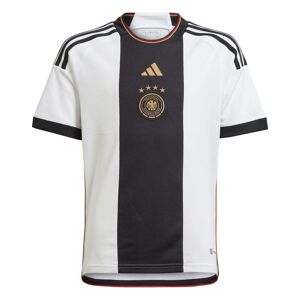 adidas Germany Home Junior Short Sleeve Jersey 2022 Colour: White, Size: 9-10 years