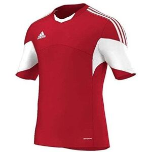 adidas Junior Tiro Short Sleeve Jersey Colour: Red, Size: Youth Extra Large