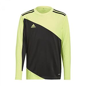 adidas Boy's Squadra 21 Goalkeeper Jersey Jersey (Long Sleeve), team solar yellow/black, 9-10 Years