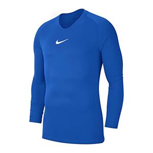 Boy's Nike Park First Layer Kids Thermal Long Sleeve Top, Royal Blue White, XS EU