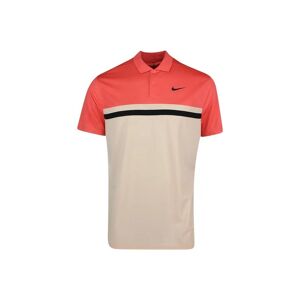 Nike Mens Victory Colour Block Dri-Fit Polo Shirt (Magic Ember/artic Orange/black) - Coral - Size Medium