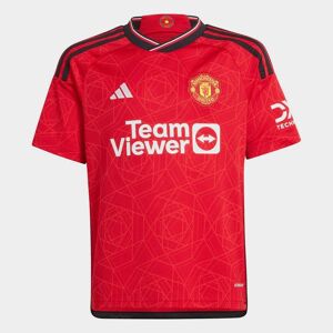 adidas Manchester United Home Shirt 2023 2024 Juniors - unisex - Team Red - 7-8 Years