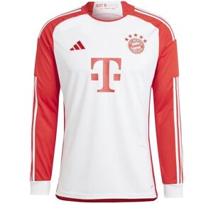 adidas FC Bayern Home Kit 2023 2024 Juniors - unisex - White/Red - 7-8 Years