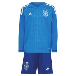 adidas 2022-2023 Germany Home Goalkeeper Mini Kit - Blue - male - Size: 2-3 Years