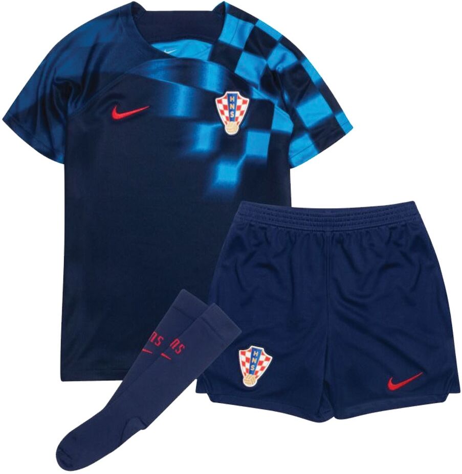 Nike 2022-2023 Croatia Away Mini Kit - Navy - male - Size: MB 5-6yrs (110-116cm)