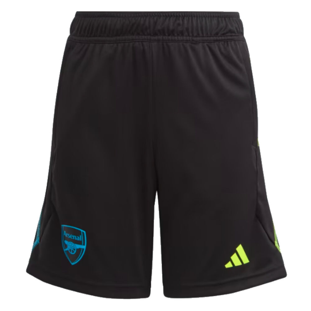 Photos - Football Kit Adidas 2024 Arsenal Training Shorts  - Kids - Black - male - S  2023(Black)