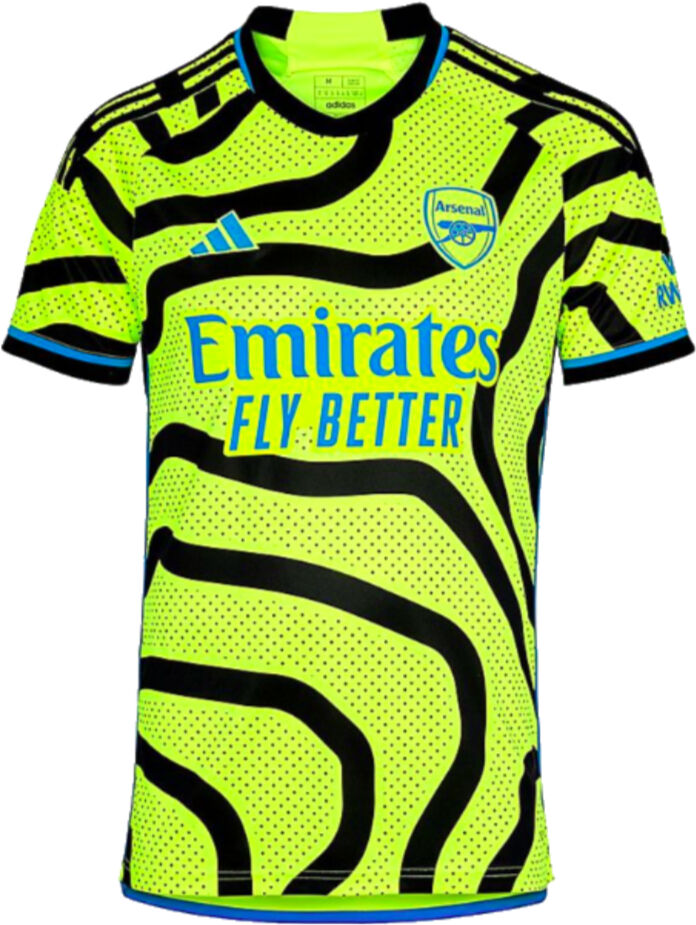 Photos - Football Kit Adidas 2024 Arsenal Away Shirt  - Yellow - male - Size: 7-8 Yea  2023(Kids)