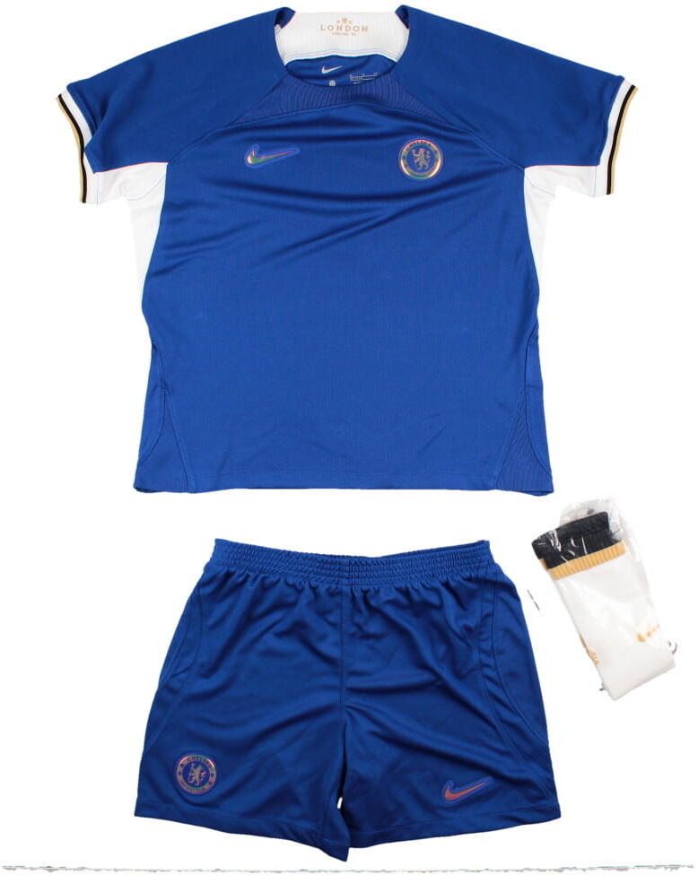 Nike 2023-2024 Chelsea Home Little Boys Mini Kit - Blue - male - Size: XLB 7-8yrs (122-128cm)