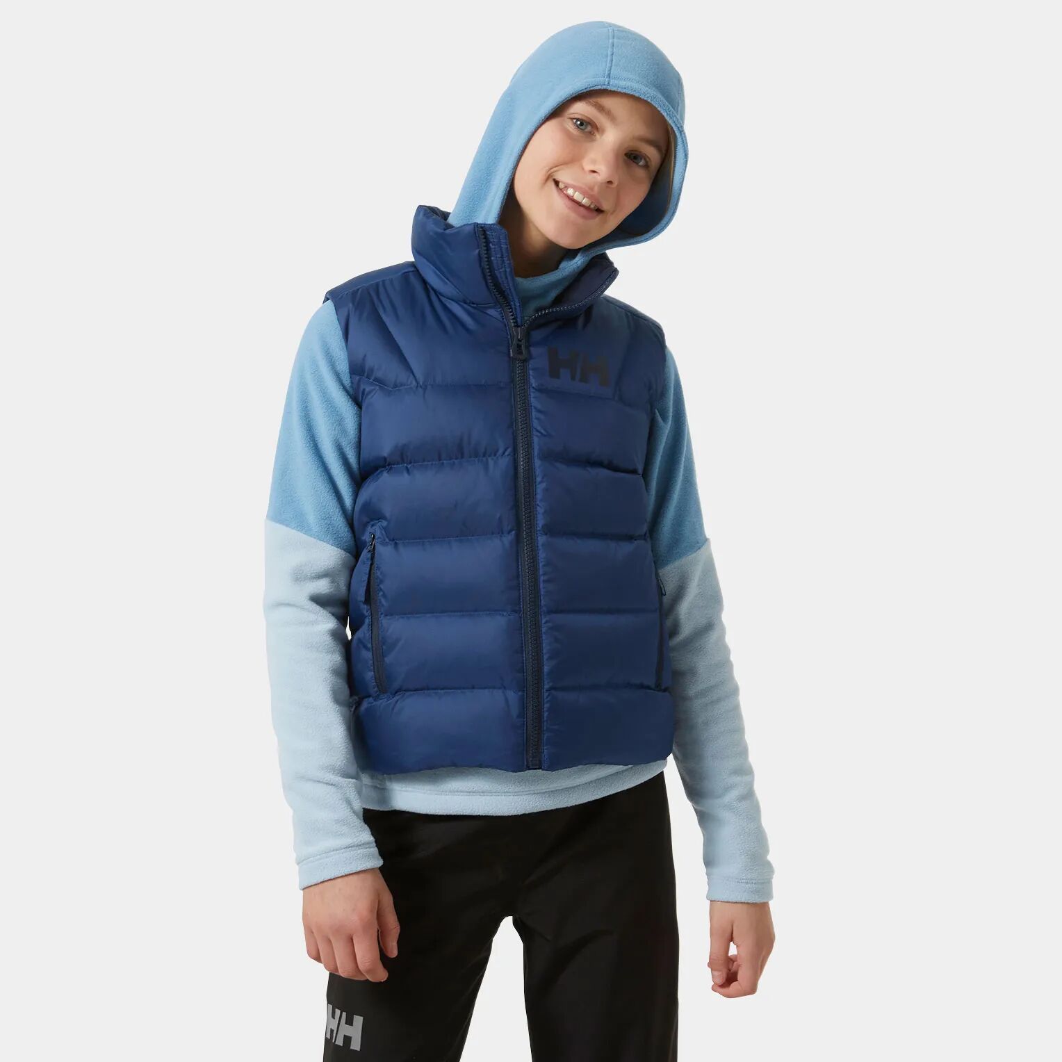 Helly Hansen Juniors’ Isfjord Down Vest Blue 176/16