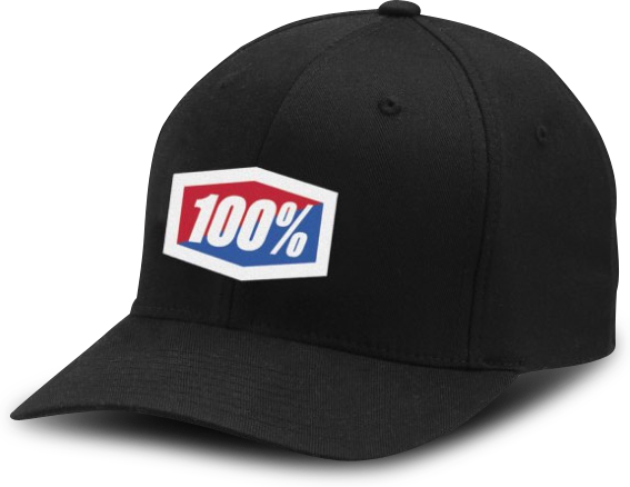 100% Cap 100% Classic FF Schwarz