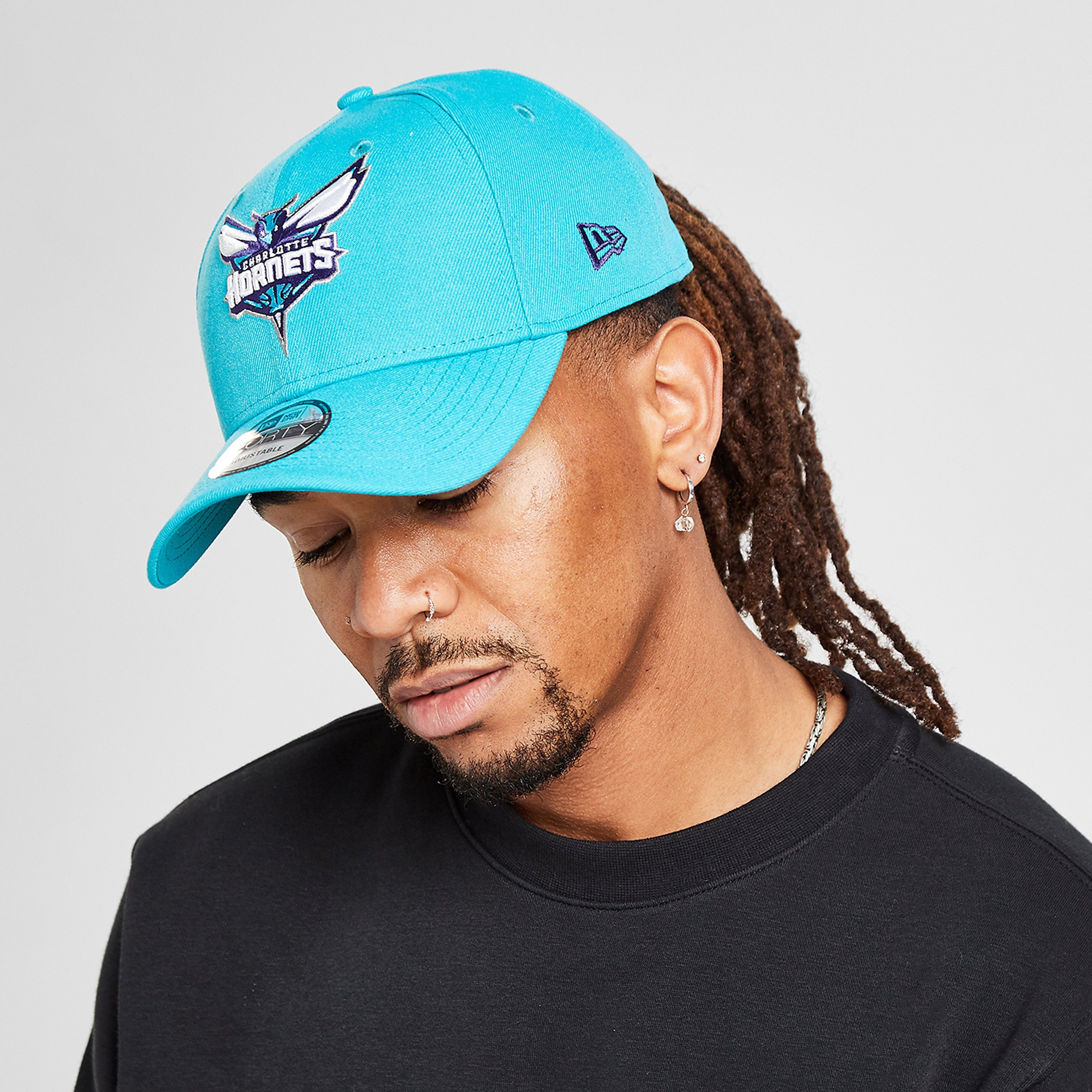 New Era NBA 9FORTY Charlotte Hornets Cap - Blue - Womens  size: One Size