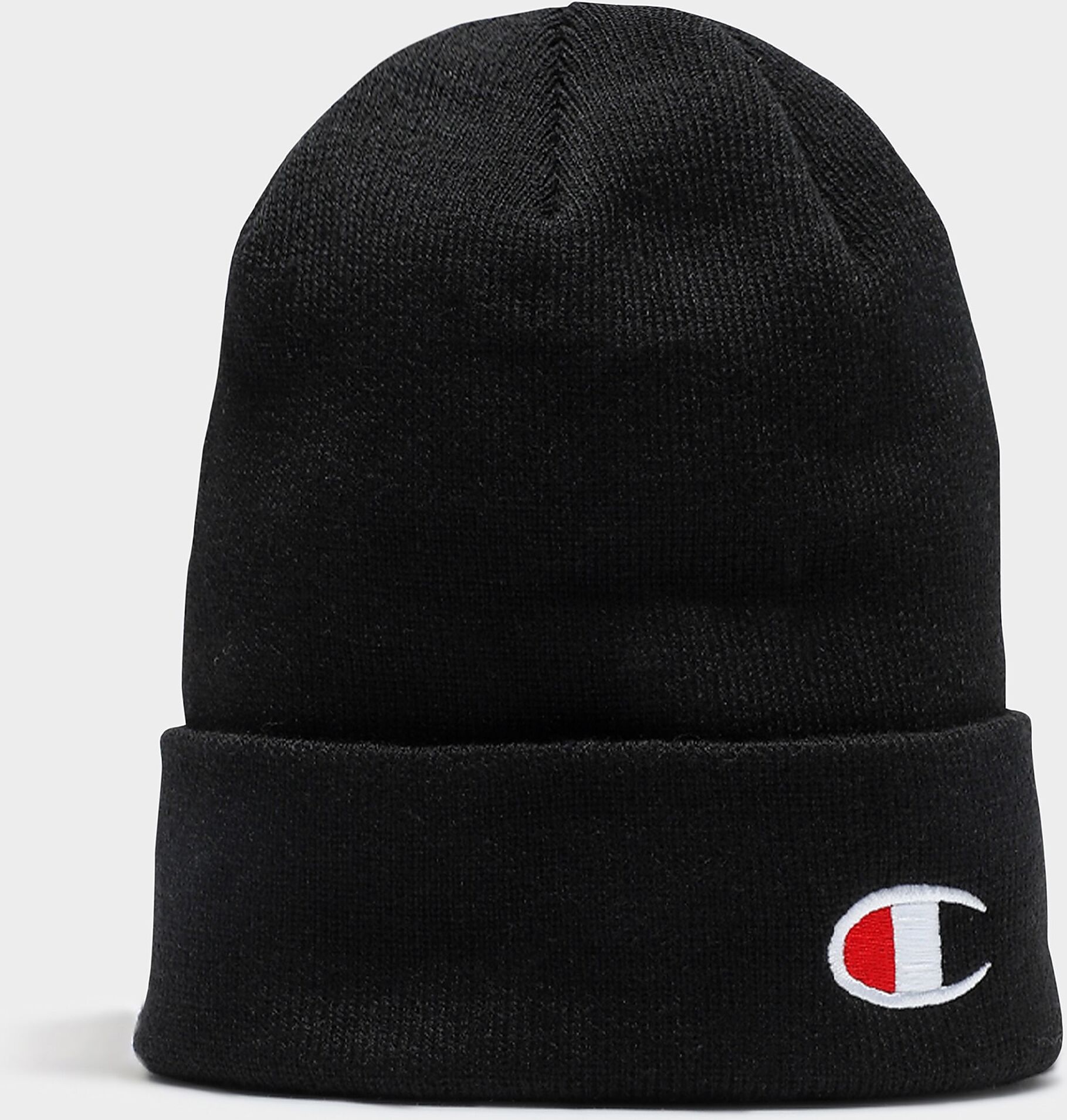 Champion Logo Beanie - Black - Mens  size: OSFA