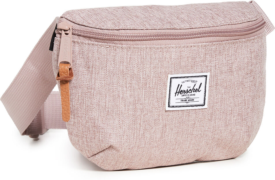 Herschel Supply Co. Fourteen Fanny Pack Ash Rose Crosshatch One Size  Ash Rose Crosshatch  size:One Size