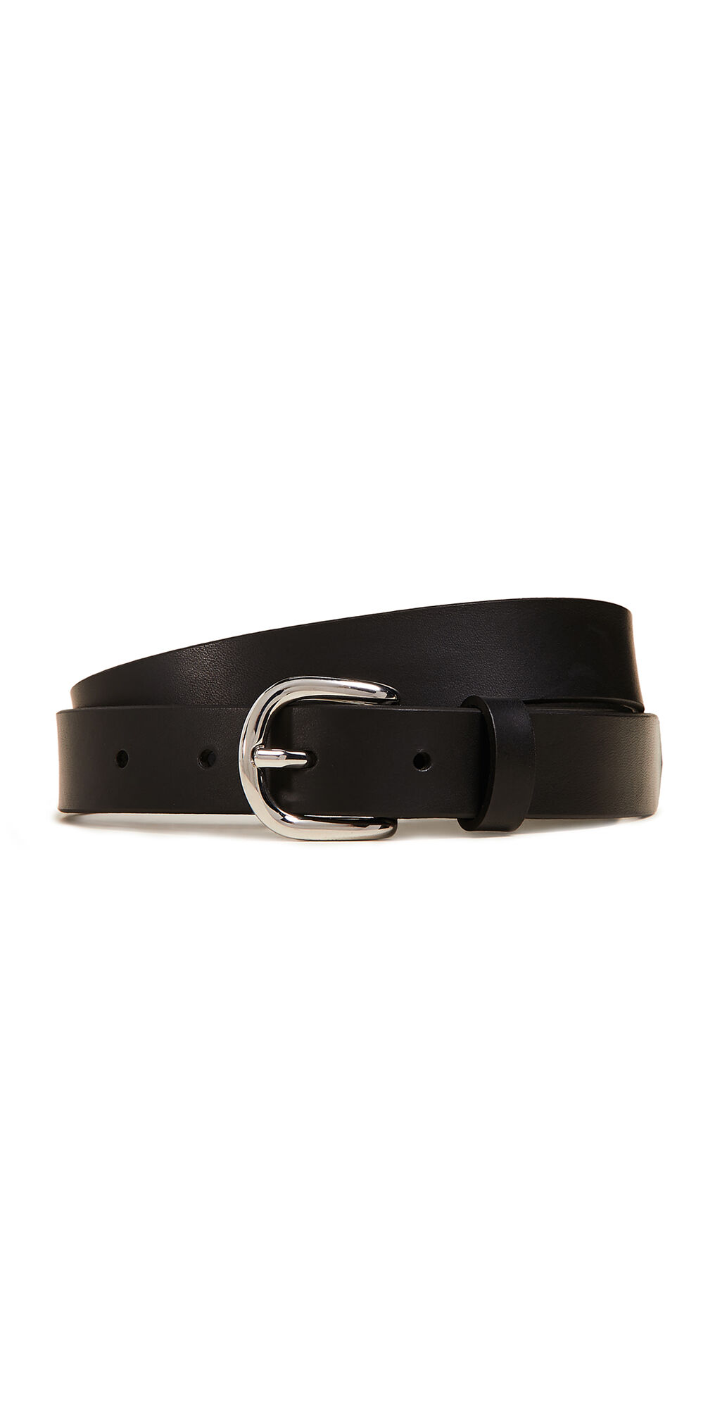 Isabel Marant Zap Leather Belt Black L  Black  size:L