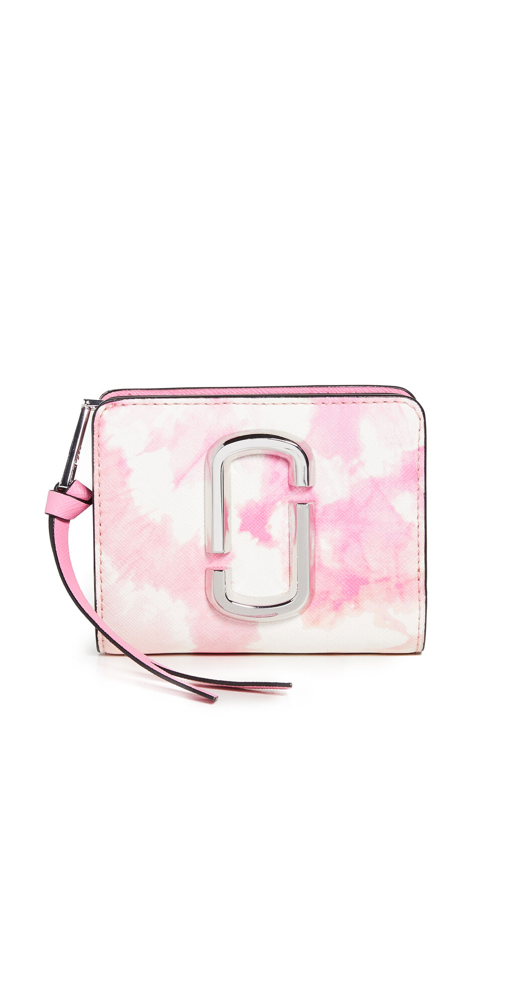 The Marc Jacobs Snapshot Mini Compact Wallet Pink Multi One Size  Pink Multi  size:One Size