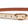 Ceinture en cuir  - HOLLY -  M - Or - Etam