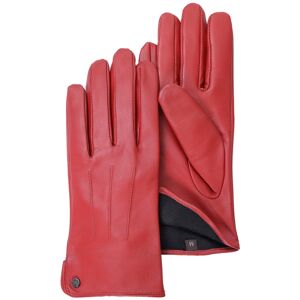 PEARLWOOD Lederhandschuhe, Seitenschlitze für komfortables Anziehen red  8