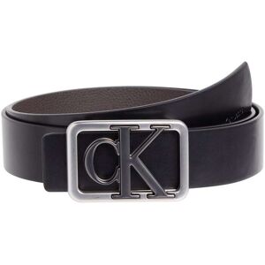 Calvin Klein Jeans Ledergürtel »MONO PL REV LTHR BELT 35MM SSNL« Black/Bitter Brown  110