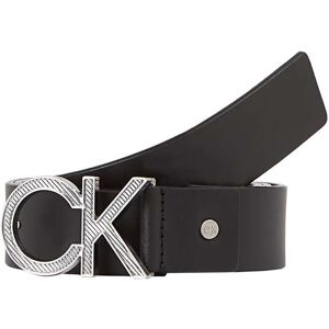 Calvin Klein Ledergürtel »ADJ CK METAL DIAGONAL 35MM«, mit Markenlabel Ck Black  125