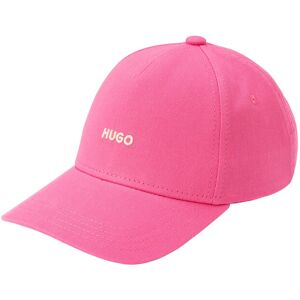 HUGO Baseball Cap »Cara-E«, mit kontrastfarbener Logostickerei pink