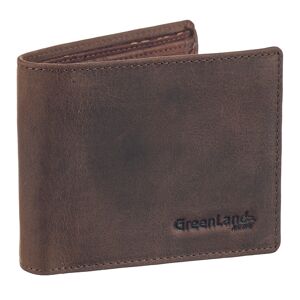 GreenLand Nature Geldbörse »NATURE leather-cork«, mit Sicherheitsschutz braun