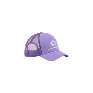 Industries Trucker Cap »ALPHA INDUSTRIES Accessoires - Headwear Basic... pale violet Größe