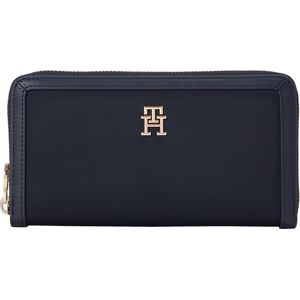 Tommy Hilfiger Geldbörse »TH ESSENTIAL S LARGE ZA«, Geldbörse Portemonnaie... Space Blue Größe