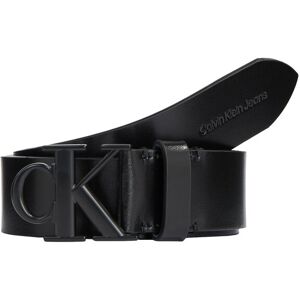 Calvin Klein Jeans Ledergürtel »RO MONO PLAQUE LTHR BELT 35MM« Black Größe 120