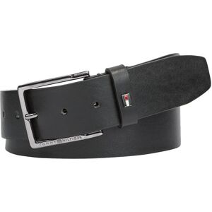 Tommy Hilfiger Ledergürtel »JEANS BUCKLE 4.0 TEXTURE« Black Größe 80