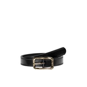 ONLY Ledergürtel »ONLEMMA LEATHER JEANS BELT ACC« black Größe 85