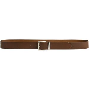 Gant Ledergürtel »LOGO LEATHER BELT«, mit silberfarbenner Schnalle,... WEATHERED BROWN Größe 90