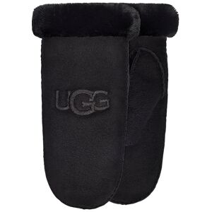 UGG Lederhandschuhe »W SHEARLING UGG EMBROIDER MITTEN« BLACK Größe S/M (S/M)